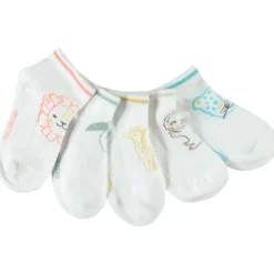 Lot de 5 paires de chaussettes courtes pour bébé