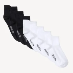 Lot de 7 paires de chaussettes courtes unies pour enfant