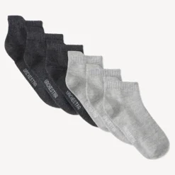 Lot de 3 paires de chaussettes courtes Batman Warner pour garçon
