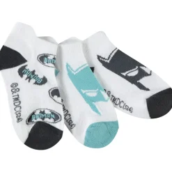 Lot de 3 paires de chaussettes courtes Batman Warner pour garçon