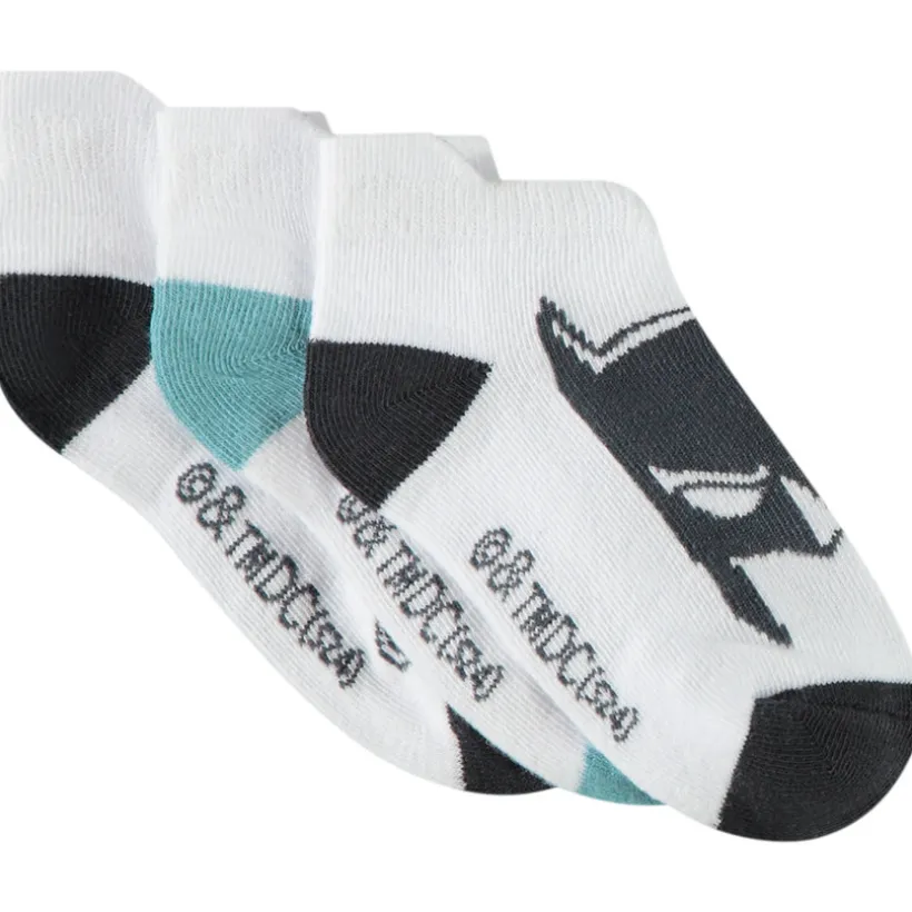 Lot de 3 paires de chaussettes courtes Batman Warner pour garçon