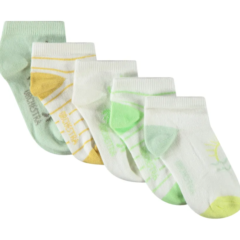 Lot de 5 paires de chaussettes fantaisie pour bébé garçon