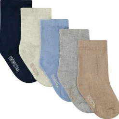 Lot de 5 paires de chaussettes unies pour bébé garçon