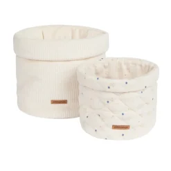 Lot de 2 paniers de rangement "Bande de Rêveurs"