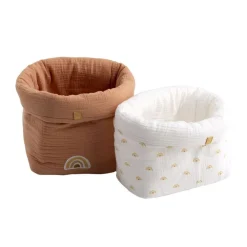 Lot de 2 panières de rangement Sunlight