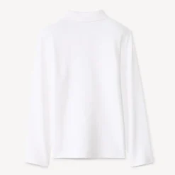 Lot de 2 polos manches longues unis pour garçon