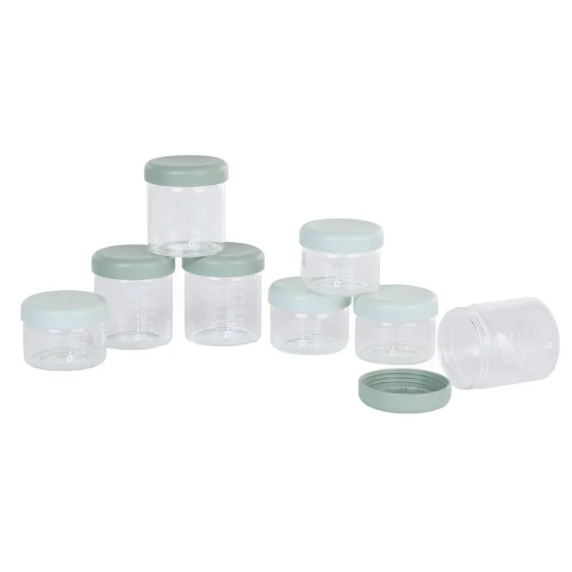 Lot de 8 pots de conservation en verre 4 x 120 ml + 4 x 220 ml