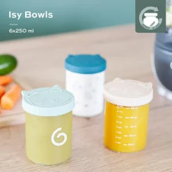 Lot de 6 pots de conservation Isy Bowls - 250 ml