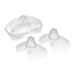 Lot de 2 protège-mamelons en silicone - Taille M
