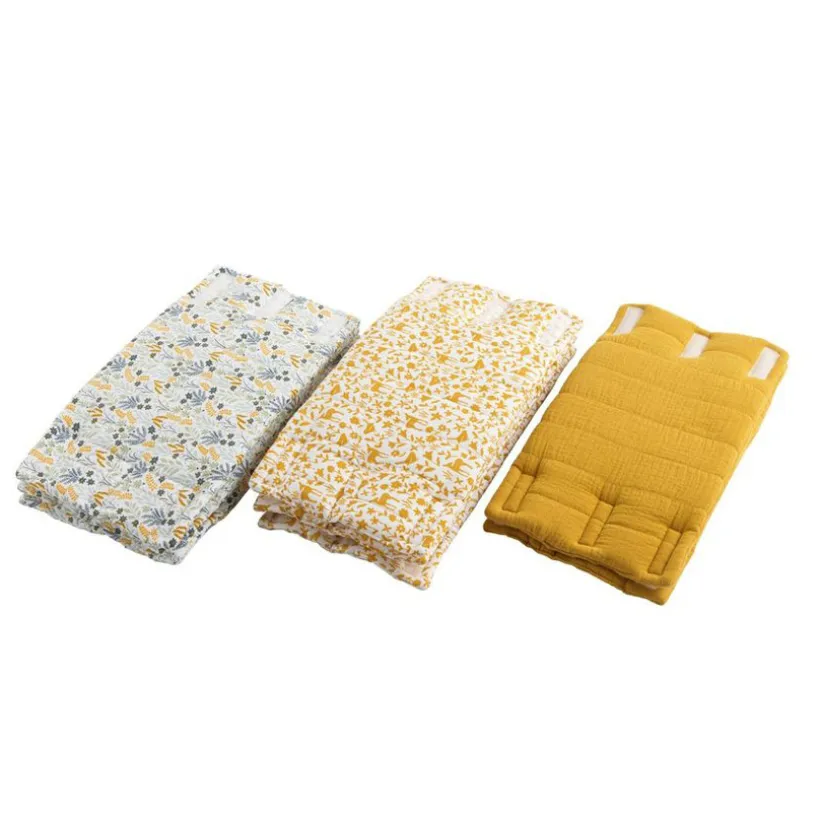 Lot de 8 protèges-barreaux jaune/topaze - Promenons-nous