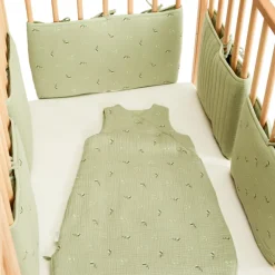 Lot de 5 protèges barreaux modulables Promenade Bucolique vert