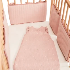 Lot de 5 protèges barreaux modulables Promenade Bucolique rose