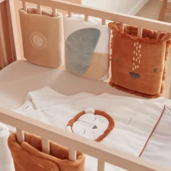 Lot de 6 protèges-barreaux pour lit et parc bébé Babou & Kendi