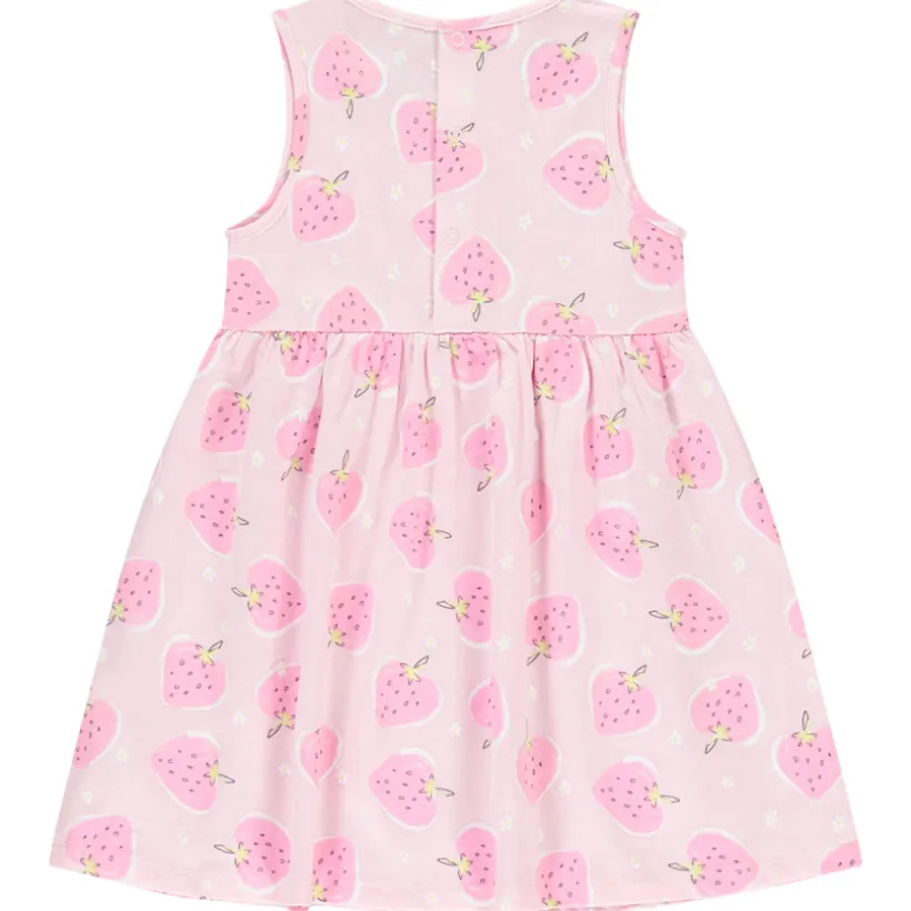 Lot de 3 robes sans manches avec imprimé fantaisie pour bébé fille
