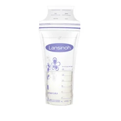 Lot de 50 sachets de conservation du lait maternel pré-stérilisés 180 ml