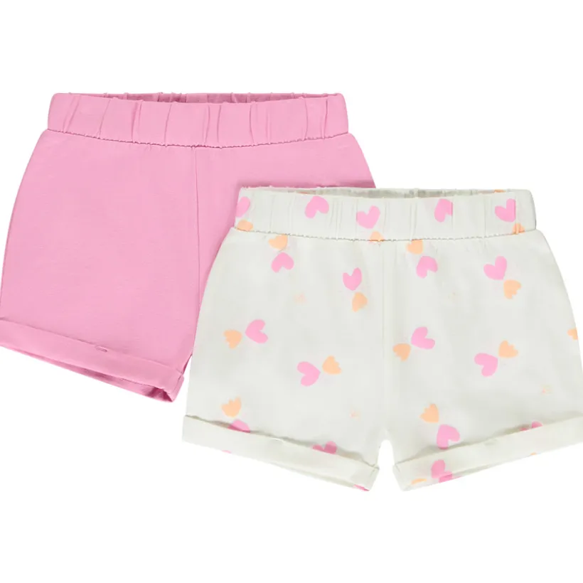 Lot de 2 shorts fantaisies pour bébé fille