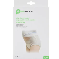 Lot de 5 slips jetables extensibles Taille S/M