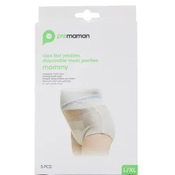 Lot de 5 slips jetables extensibles Taille L/XL