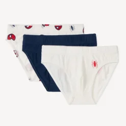Lot de 3 slips Spider-Man Marvel pour garçon