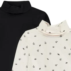 Lot de 2 sous-pulls à col roulé pour fille