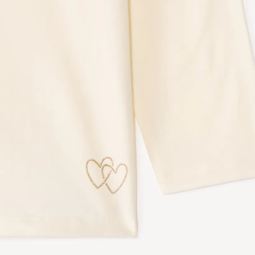 Lot de 2 sous-pulls à col roulé pour bébé fille