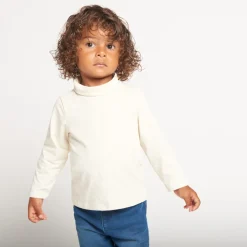 Lot de 2 sous-pulls col roulé unis pour bébé garçon