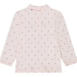 Lot de 2 sous-pulls fantaisie col cheminée pour bébé fille