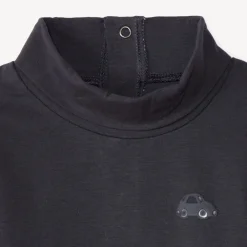 Lot de 2 sous-pulls unis à col roulé pour bébé garçon