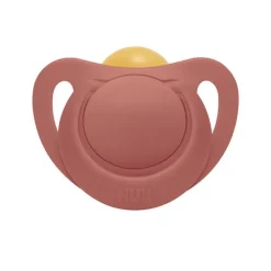 Lot de 2 sucettes caoutchouc For Nature 0-6M terracotta