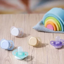 Lot de 2 sucettes en silicone Ultra Start 0-2 M (modèle aléatoire)