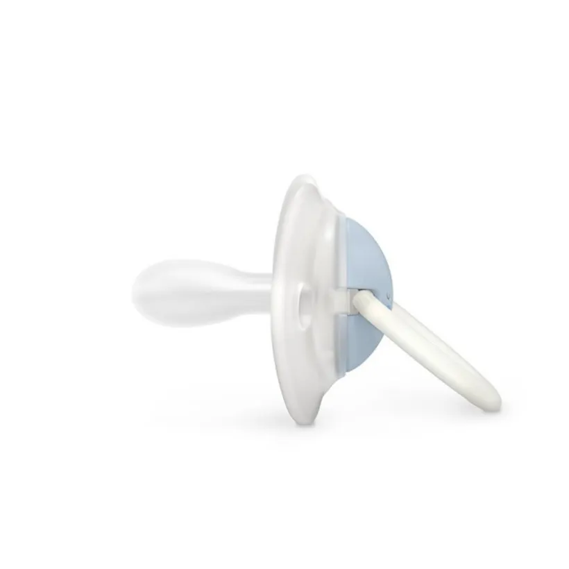 Lot de 2 sucettes 0-6m Jour & Nuit Bleu