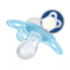 Lot de 2 sucettes silicone Original Nuit 2-6M animaux (modèle aléatoire)