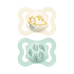 Lot de 2 sucettes silicone Suprême 2-6M (modèle aléatoire)