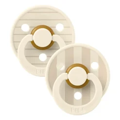Lot de 2 sucettes Studio Colour Taille 1 (0-6 mois) - Vanilla Ivory Mix