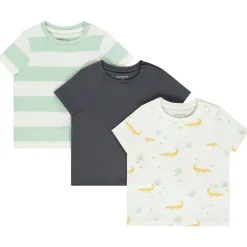 Lot de 3 t-shirts manches courtes fantaisie pour bébé garçon