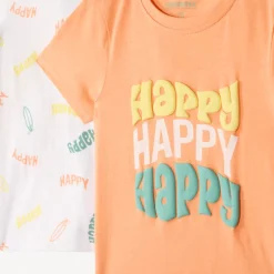 Lot de 4 t-shirts manches courtes fantaisie pour bébé garçon