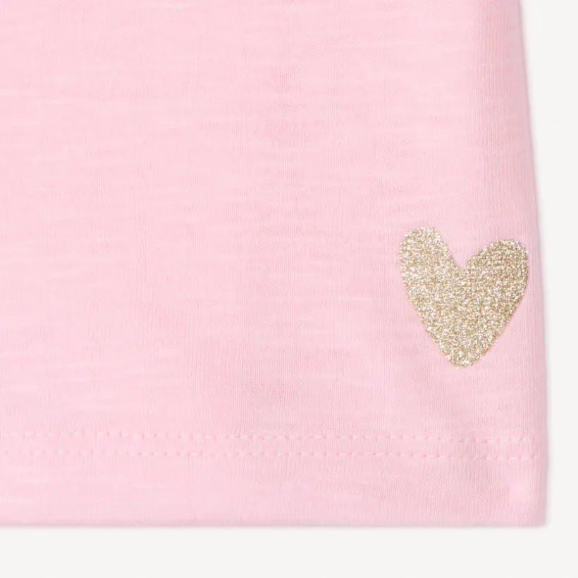 Lot de 3 t-shirts manches courtes unis pour bébé fille