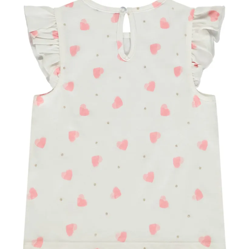Lot de t-shirts manches courtes fantaisie pour bébé fille