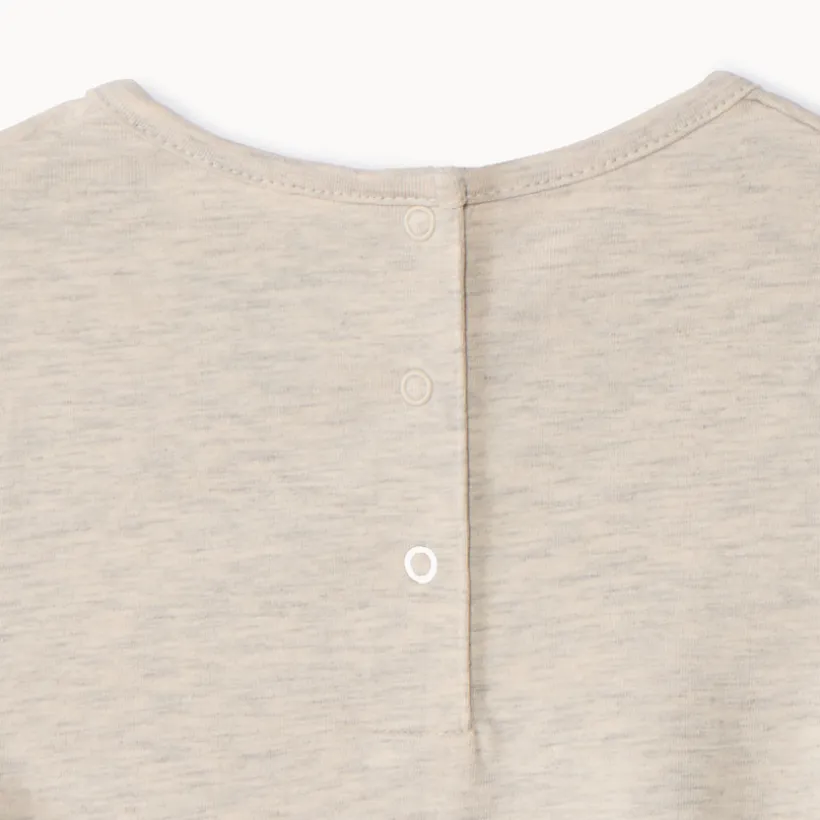 Lot de 3 t-shirts manches courtes unis pour bébé fille