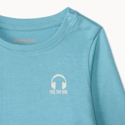 Lot de 3 t-shirts manches longues printé pour bébé garçon