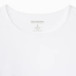 Lot de 3 t-shirts manches longues unis blancs pour fille