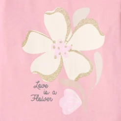 Lot de 4 t-shirts manches longues fantaisie pour fille