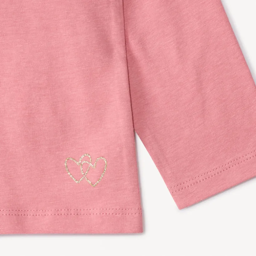Lot de 3 t-shirts manches longues unis pour bébé fille