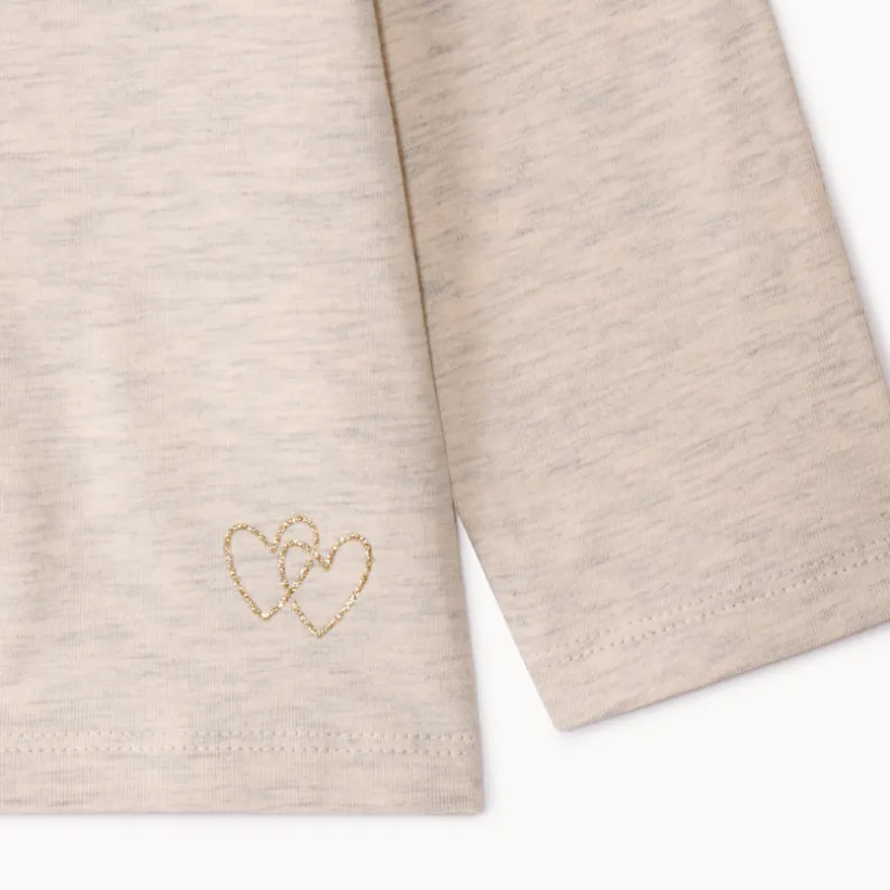 Lot de 3 t-shirts manches longues unis pour bébé fille