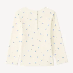 Lot de 2 t-shirts manches longues bébé fille uni et imprimé