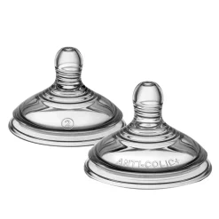 Lot de 2 tétines anti-colique avancé 3m+ - Débit moyen