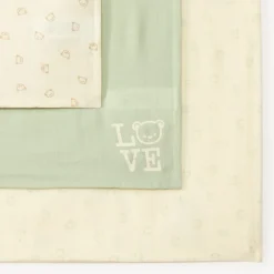 Lot 3 langes motifs ourson bébé