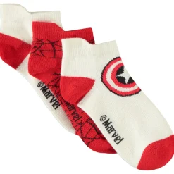 Lots de 3 paires de chaussettes courtes Marvel pour garçon