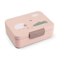 Lunchbox avec séparateur Tiny Farm rose