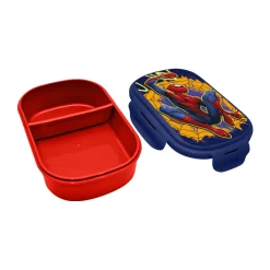 Lunchbox compartimentée avec couvert Spider-Man Marvel